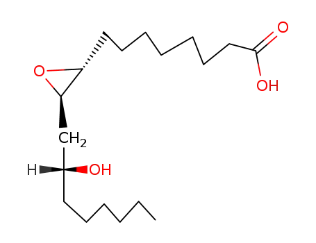 Molecular Structure of 118201-32-4 (9,10-epoxy-12-hydroxy-octadecanoic acid)