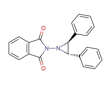 Molecular Structure of 37079-32-6 (trans-2,3-Diphenyl-1-phthalimidoaziridine)
