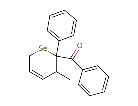 (3-Methyl-2-phenyl-3,6-dihydro-2H-selenopyran-2-yl)-phenyl-methanone