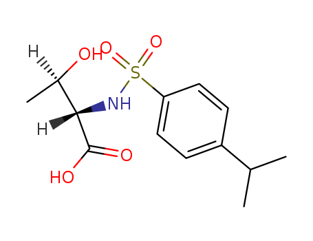 L-Threonine, N-[[4-(1-methylethyl)phenyl]sulfonyl]-