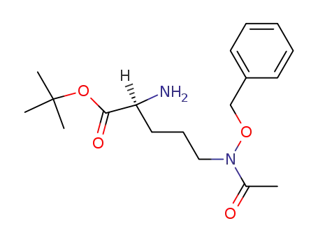 N<sup>5</sup>-Acetyl-N<sup>5</sup>-benzyloxy-L-ornithin-tert-butylester