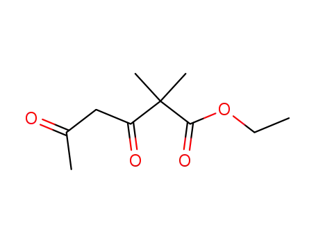 Molecular Structure of 26823-10-9 (2,2-dimethyl-3,5-dioxo-hexanoic acid ethyl ester)