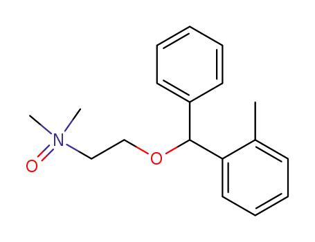N,N-디메틸-2-[(o-메틸-α-페닐벤질)옥시]에탄아민 N-옥사이드