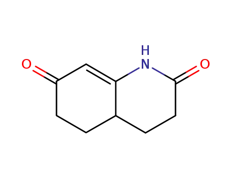 Molecular Structure of 1128-75-2 (2,7(1H,3H)-Quinolinedione, 4,4a,5,6-tetrahydro-)