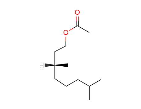 optically active 1-acetoxy-3,7-dimethyl-octane