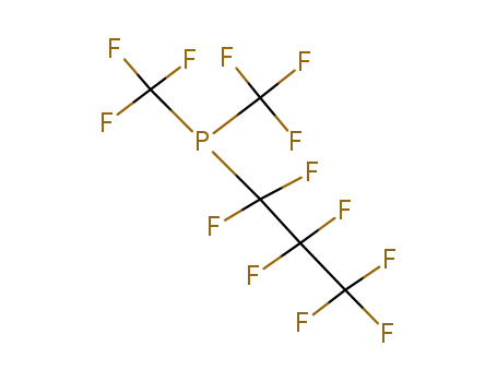 phosphine, (1,1,2,2,3,3,3-heptafluoropropyl)bis(trifluoromethyl)-