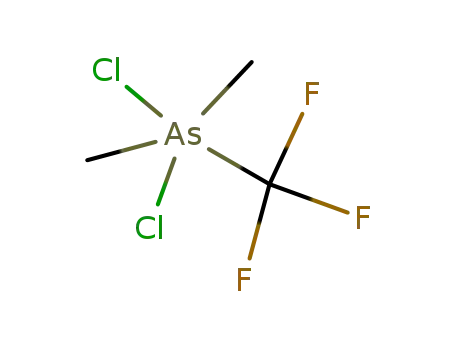 Molecular Structure of 75355-40-7 (dimethyltrifluoromethylarsenic dichloride)