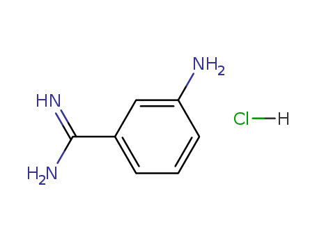 Benzenecarboximidamide,3-amino-, hydrochloride (1:1)