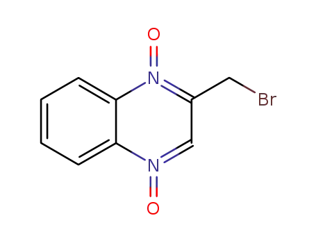 Molecular Structure of 18080-66-5 (2-BroMoMethylquinoxaline 1,4-Dioxide)