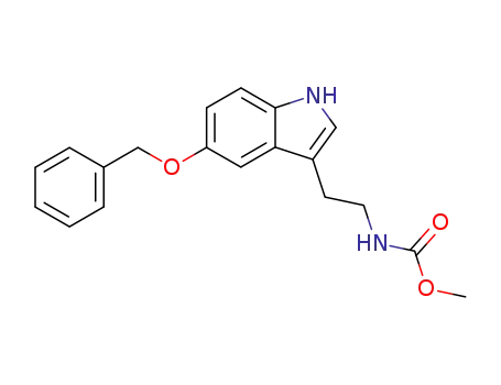 [2-(5-benzyloxy-indol-3-yl)-ethyl]-carbamic acid methyl ester