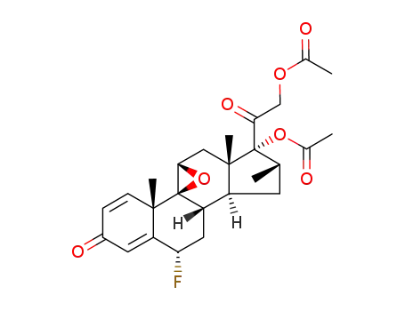 6α-fluoro-9β,11β-epoxy-17α,21-dihydroxy-16β-methylpregna-1,4-diene-3,20-dione 17,21-diacetate