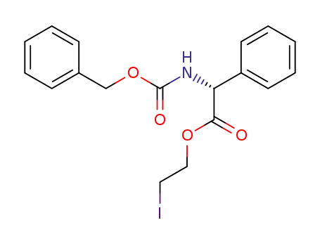 N-<(Phenylmethoxy)carbonyl>-D-phenylglycine 2-iodoethyl ester