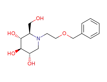 N-(2-benzyloxyethyl)-1-deoxynojirimycin