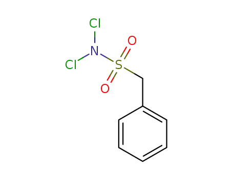 Molecular Structure of 63636-97-5 (Benzenemethanesulfonamide, N,N-dichloro-)
