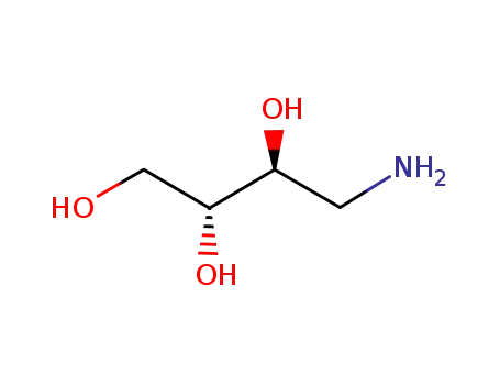 Molecular Structure of 90847-51-1 (4-aminobutane-1,2,3-triol)
