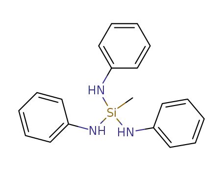 Molecular Structure of 18663-05-3 (Silanetriamine, 1-methyl-N,N',N''-triphenyl-)