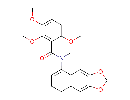 Benzamide,
N-(7,8-dihydronaphtho[2,3-d]-1,3-dioxol-5-yl)-2,3,6-trimethoxy-N-methyl
-