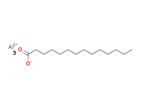 Molecular Structure of 4040-50-0 (aluminium myristate)