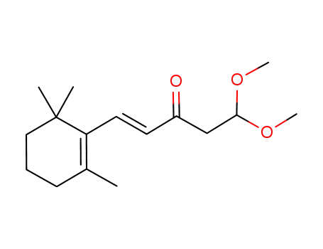 5,5-dimethoxy-1-(2,6,6-trimethyl-cyclohex-1-enyl)-pent-1-en-3-one