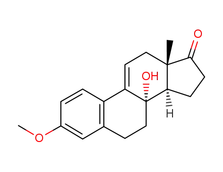 (+/-)-8α-hydroxy-3-methoxyestra-1,3,5(10),9(11)-tetraen-17-one