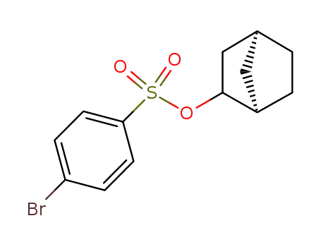 Molecular Structure of 840-89-1 (Benzenesulfonic acid, 4-bromo-, bicyclo[2.2.1]hept-2-yl ester, endo-)