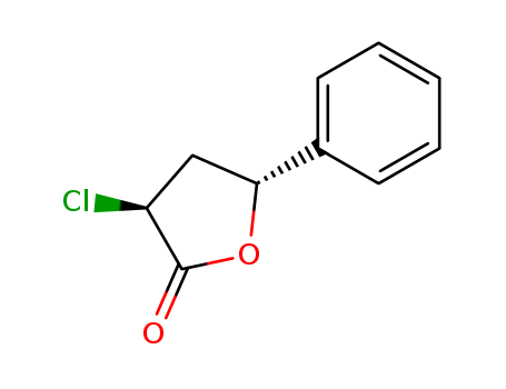 2(3H)-Furanone,3-chlorodihydro-5-phenyl-, trans- (9CI)