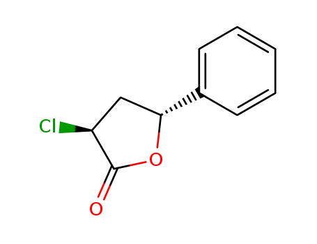 Molecular Structure of 72406-99-6 (trans-3-chlorodihydro-5-phenylfuran-2(3H)-one)