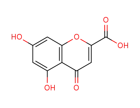 Molecular Structure of 35811-69-9 (4H-1-Benzopyran-2-carboxylic acid, 5,7-dihydroxy-4-oxo-)
