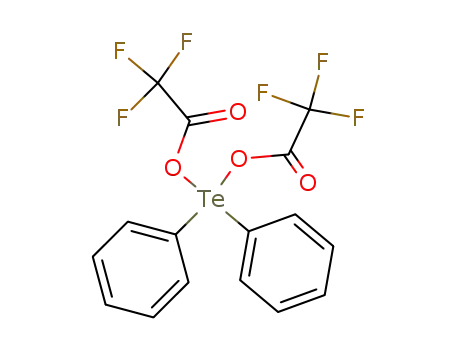 diphenyltellurium(IV) bis(trifluoroacetate)