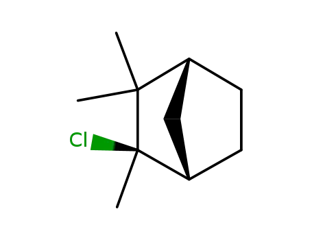 Molecular Structure of 22768-67-8 (Bicyclo[2.2.1]heptane, 2-chloro-2,3,3-trimethyl-, exo-)