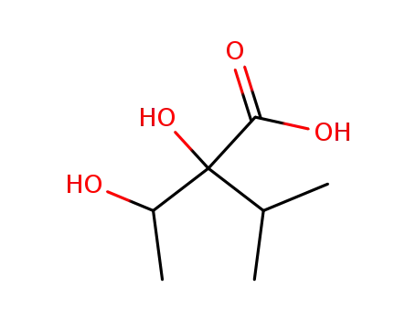 Butanoic acid, 2,3-dihydroxy-2-(1-methylethyl)-
