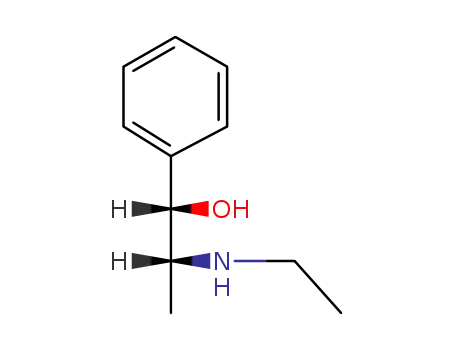 Molecular Structure of 37025-57-3 (N-ethylnorpseudoephedrine)