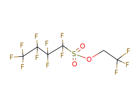 Molecular Structure of 79963-95-4 (2,2,2-Trifluoroethyl perfluorobutylsulfonate)