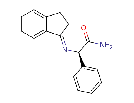 (R)-2-[Indan-(1E)-ylideneamino]-2-phenyl-acetamide