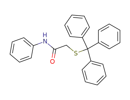 <i>N</i>-phenyl-2-tritylsulfanyl-acetamide