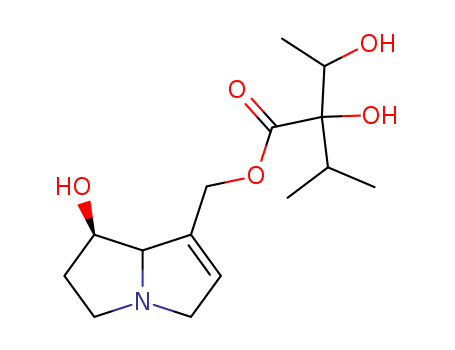Butanoic acid,2,3-dihydroxy-2-(1-methylethyl)-,[(1R,7aR)-2,3,5,7a-tetrahydro-1-hydroxy-1H-pyrrolizin-7-yl]methyl ester,(2S,3S)-