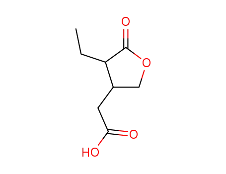 4-Ethyltetrahydro-5-oxofuran-3-acetic acid