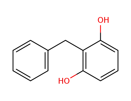 Molecular Structure of 3769-40-2 (2-Benzylresorcinol)