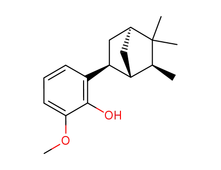 Phenol, 2-methoxy-6-(5,5,6-trimethylbicyclo(2.2.1)hept-2-yl)-