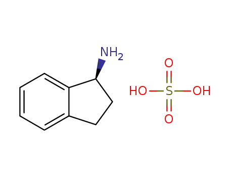 Molecular Structure of 936474-09-8 (1-Aminoindan sulfate (Rasagiline))
