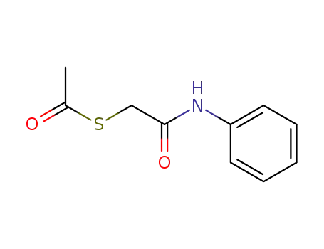 Molecular Structure of 28045-65-0 (2-(Acetylthio)acetanilide)