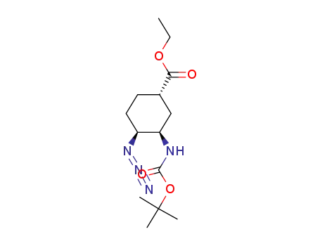 1S, 3R, 4S)-(+)-4- 아지도 -3-[(tert- 부 톡시 카르 보닐) aMino] 시클로 헥산 카르 복실 산 에틸 에스테르