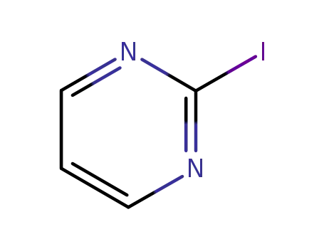 Molecular Structure of 31462-54-1 (2-Iodopyrimidine)