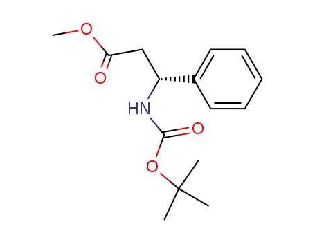 메틸(R)-N-BOC-3-페닐-베타-알라니네이트
