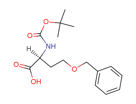 L-Homoserine,N-[(1,1-dimethylethoxy)carbonyl]-O-(phenylmethyl)-