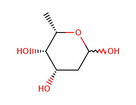 Molecular Structure of 51020-42-9 (2,6-dideoxyhexopyranose)