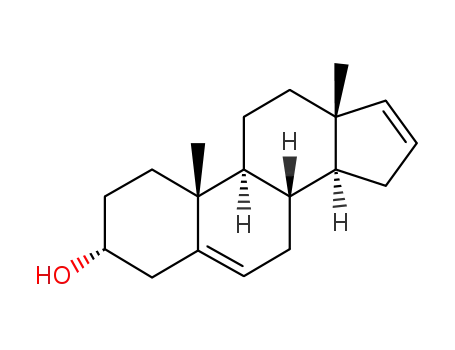 Molecular Structure of 30505-67-0 (5α-5,16-Androstadien-3α-ol)