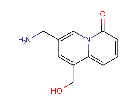 7-aminomethyl-9-hydroxymethyl-quinolizin-4-one