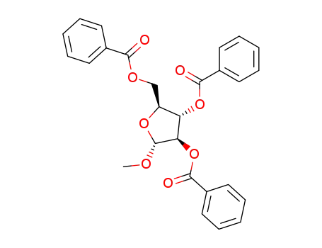 (3,4-Dibenzoyloxy-5-methoxyoxolan-2-yl)methyl benzoate