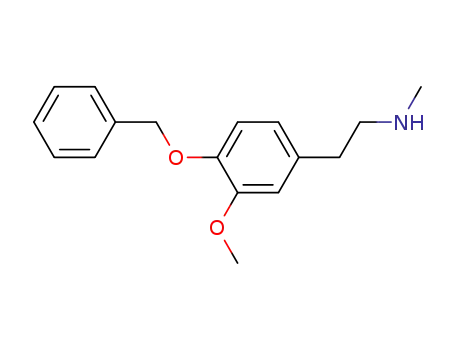 2-(4-(Benzyloxy)-3-methoxyphenyl)-N-methylethan-1-amine